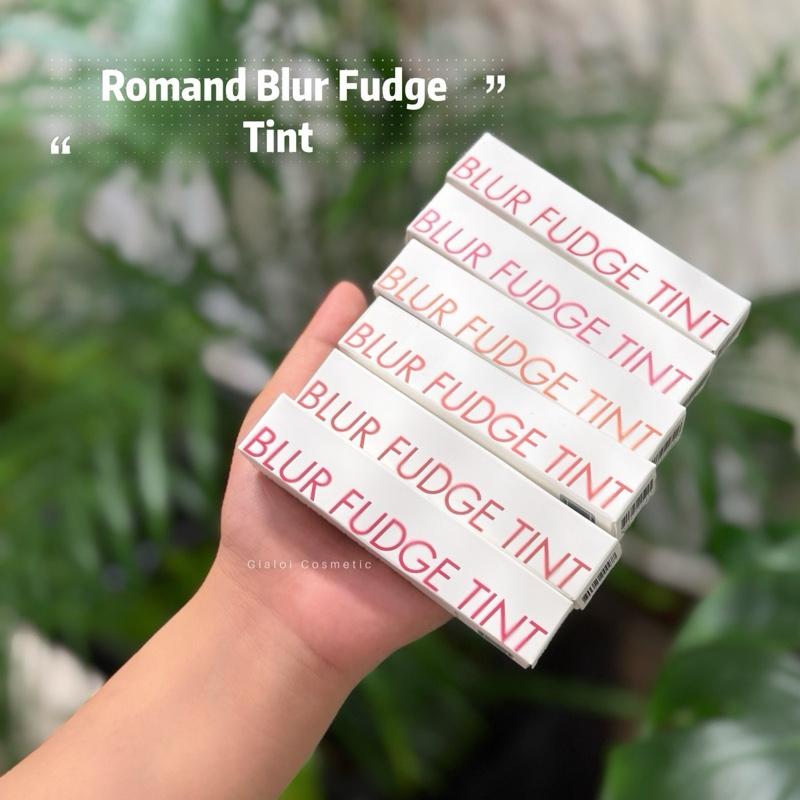  Romand Son Kem Blur Fudge Tint - 18 Màu Sắc Mềm Mịn Cho Bảng Màu Lipstick 
