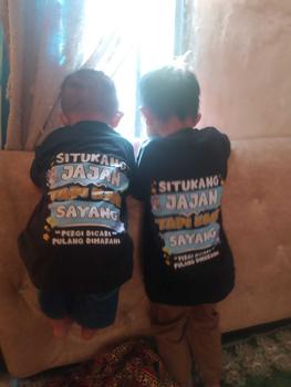 Product Review of Jk Atasan Kaos Anak Si Tukang Jajan Tapi Kami Sayang Kaos Pria Kaos Wanita Kaos Distro Murah Lebay Lebaran Idul Fitri from m**i 2