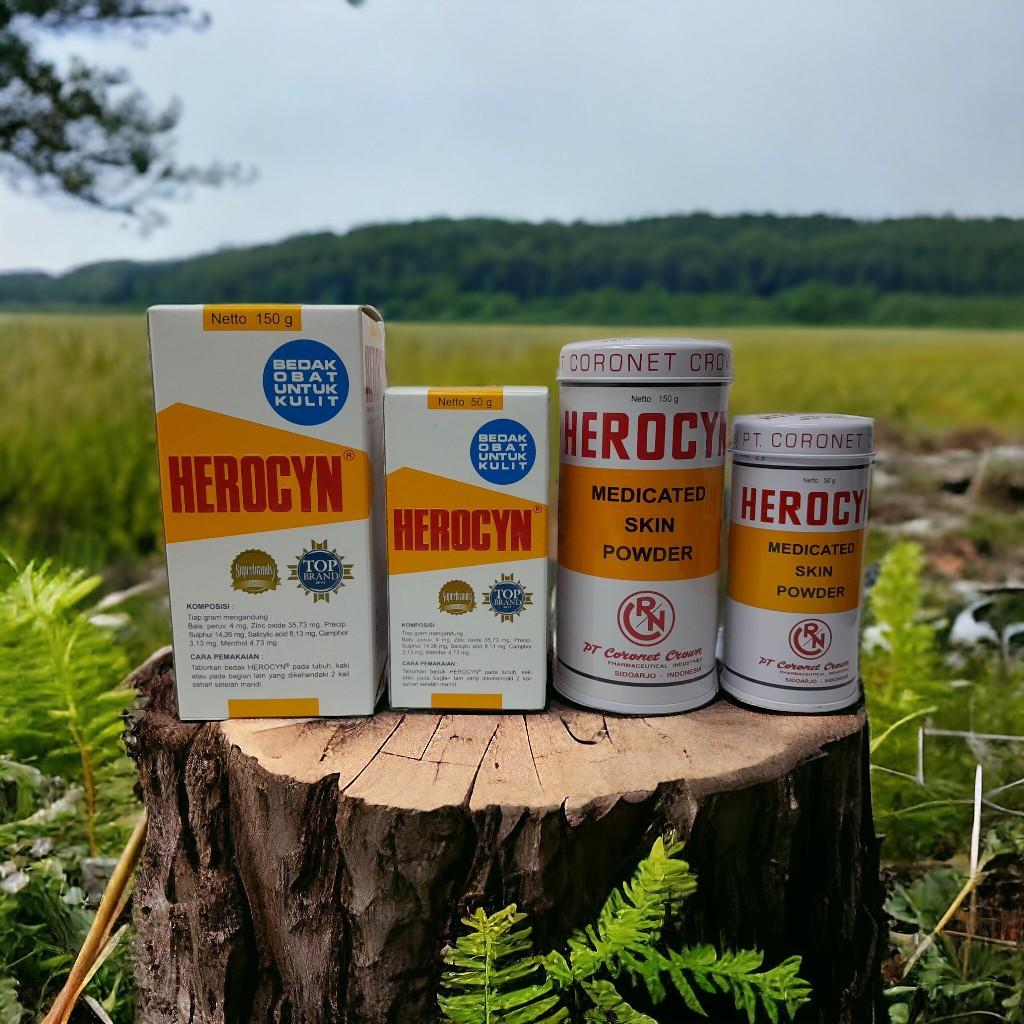 Herocyn bedak obat untuk kulit 50gr/150gr bpom Powder
