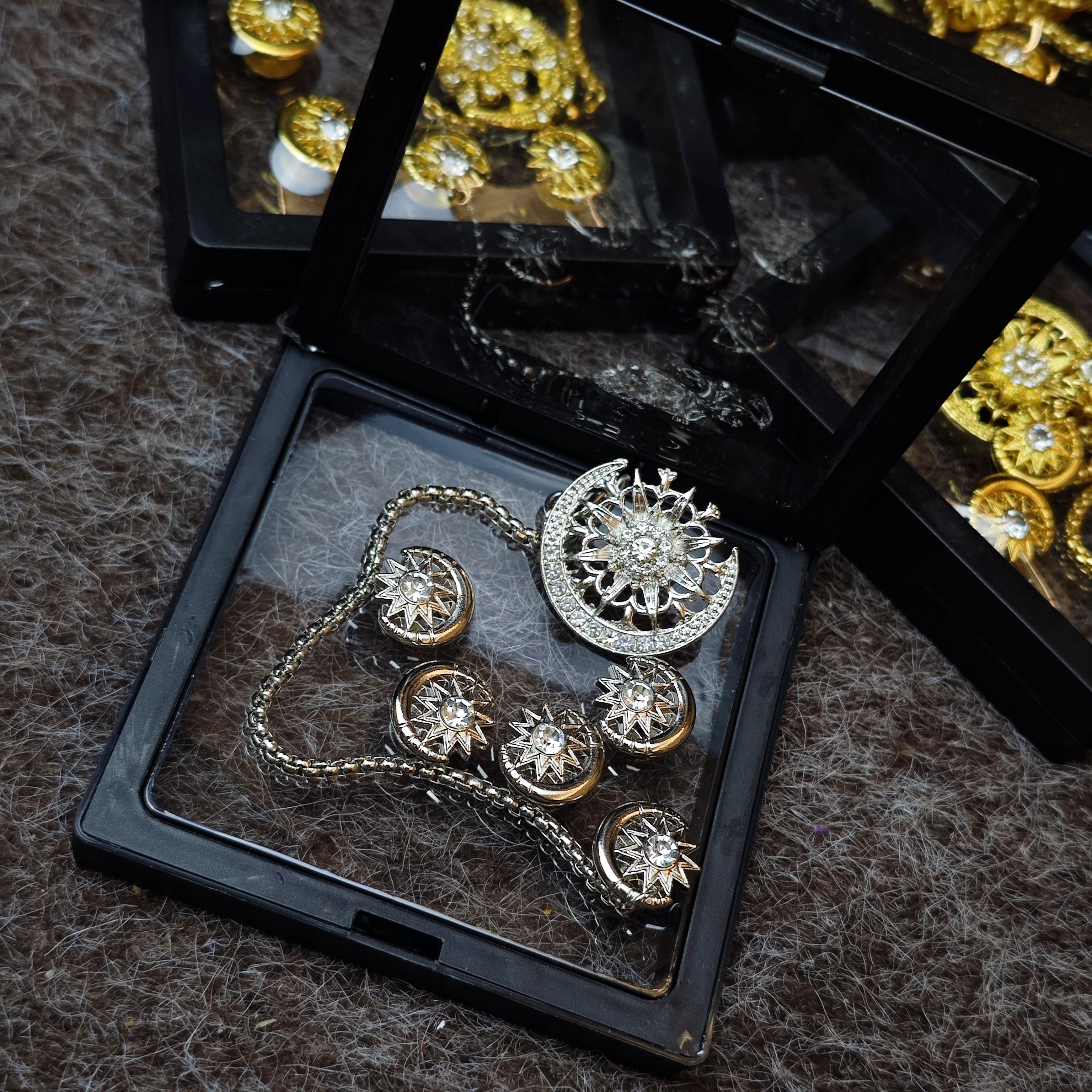 JICHAO Kotak Hadiah Kejutan JICHAO Hadiah Kancing Acak Bukan Untuk Dijual Cocok Untuk Kado Unik