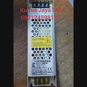 Terlaris Trafo Led Strip Dc 12Volt Super Slim /Psu Adaptor 5A 12,5A 25A 33A Myl Good Quality