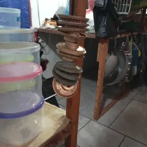 2 PCS Burner kompor rinnai diameter 7cm bahan tebal Alloy awet tahan lamaa..