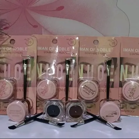 IMAN OF NOBLE Waterproof  Eyeliner + Eyebrow Gel