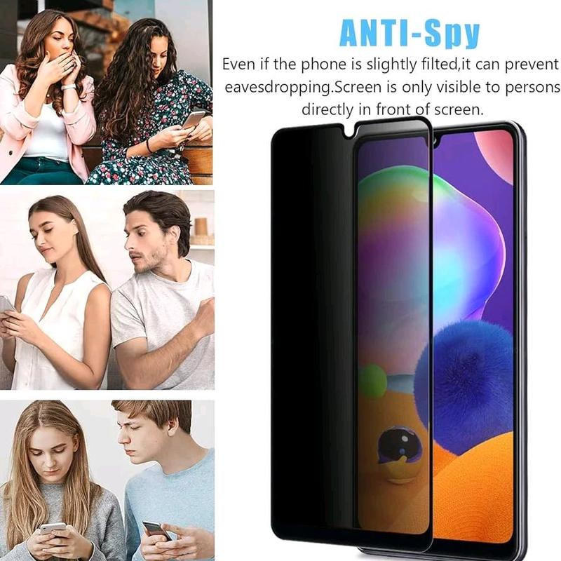 For Oppo A5 2020 A9 2020 Tempered Glass Spy Kaca Anti Privasi Anti Gores Spy Privacy Full Layar 6