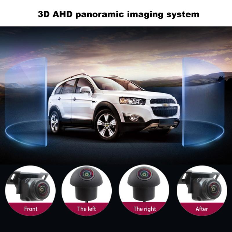 Product Introduction of 360 Car Camera Panoramic Surround View 1080P AHD Right+Left+Front+ Rear View Camera System for Android Auto Radio Night Vision 27