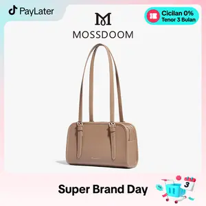 MOSSDOOM Tas Wanita Renee Bag Tas Bahu Sederhana Tas Tangan Fashion