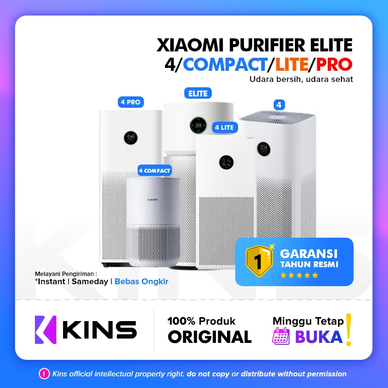 Xiaomi Smart Air Purifier 4 Lite - Mi Air Purifier 4 Lite 360° 43m²