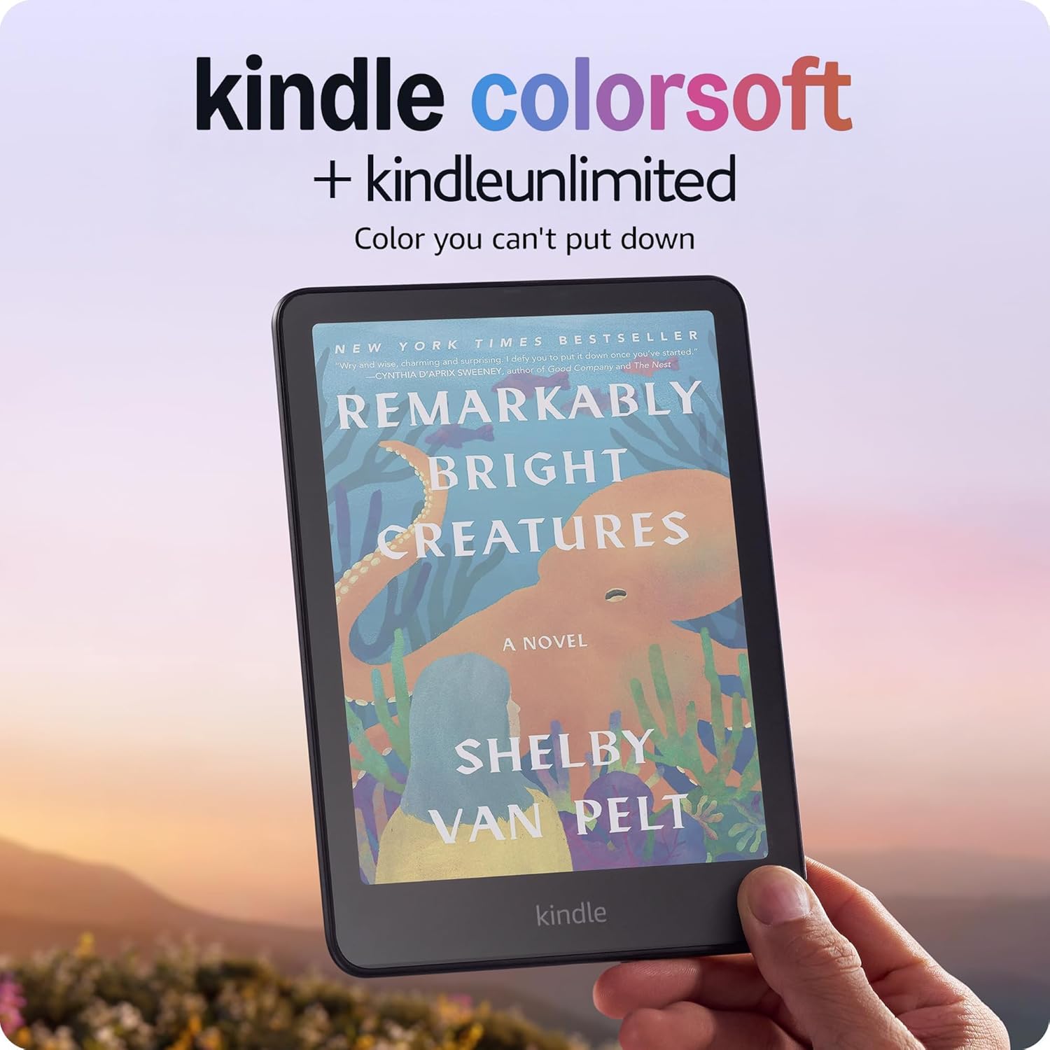 Amazon Kindle Colorsoft 16 GB (newest model) – With color display and adjustable warm light – No Ads – Black + 3 Months of Kindle Unlimited (with auto-renewal)