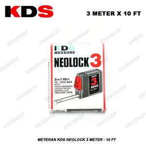Meteran KDS NEOLOCK 3 Meter - 10 ft