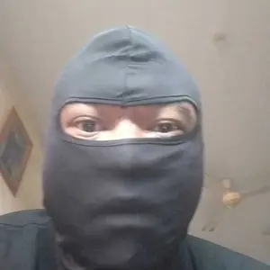 Paket Motoran Sarung Tangan Dan Masker Topeng  Balaclava Hitam Polos Pria Dewasa Motorcycle