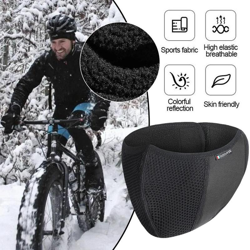 Product Introduction of Winter Cycling Mask Keep Warm Winter Ear Protection Mask Polar Fleece Mouth ​Mask Earmuffs Windproof Riding Ski Mask 23