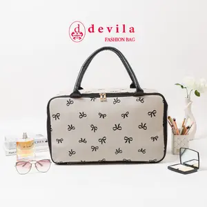 DEVILA COQUETTE JUMBO SIZE WATERPROOF TRAVEL BAG - Tas Koper Motif Terbatas Mewah Murah Wanita