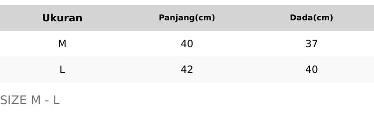 Crop Top Double Layer Jersey Wanita