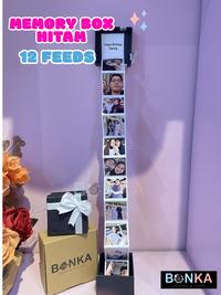 Gambar Memory Box Hitam Custom 12 Foto Ucapan Tulisan Hadiah Anniversary Ultah - 12 Feeds Foto dari Bonekahandmadesukasuka Kab. Sukoharjo 4 Tokopedia