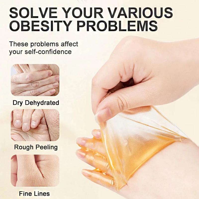 Product Introduction of Flow Week Exfoliating Hand Wax Smooths Softens Rejuvenates Dry Hands Deep Moisturizing Treatment for Silky Skin Moisture 2