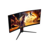 Promo AOC CURVED GAMING MONITOR 34 INCH 1500R FAST VA 2K WQHD 1440P 1MS ...
