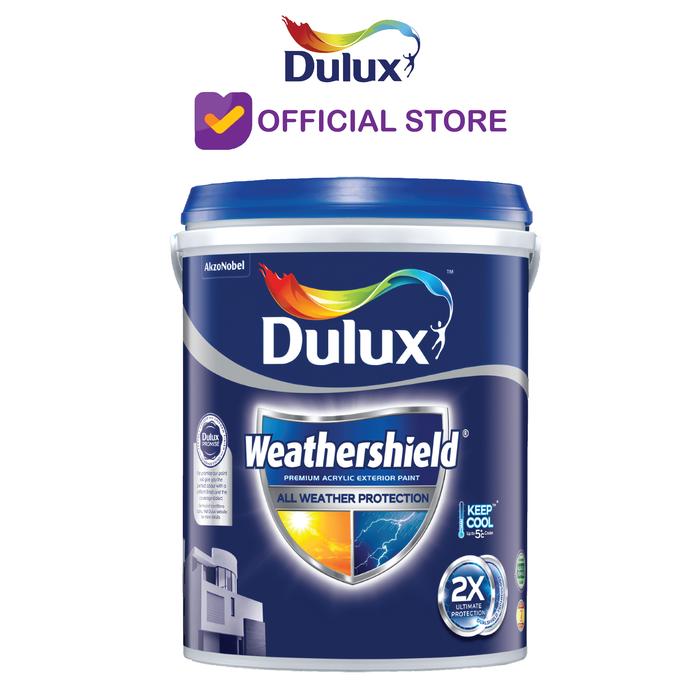 Jual Cat Tembok Luar/Eksterior Paint Dulux Weathershield Pro Dual ...