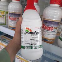 Gambar Herbisida sistemik ROUND UP 1lt 486SL - Ampuh membasmi Gulma sampai Akarnya dari Baroya Tani Kab. Kediri 1 Tokopedia