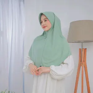 ELMEYRA Jilbab ped antem size L Nyaman jilbab Instan, Muslim Syari