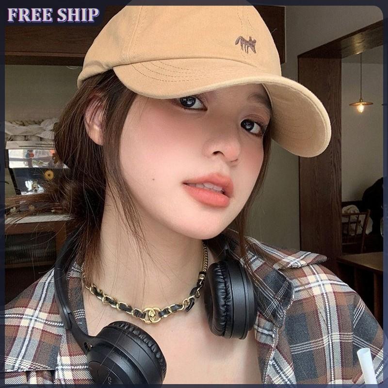 ⚡ Flash Sale Mũ bóng chày unisex pastel cao cấp thêu họa tiết phong cách Hàn…