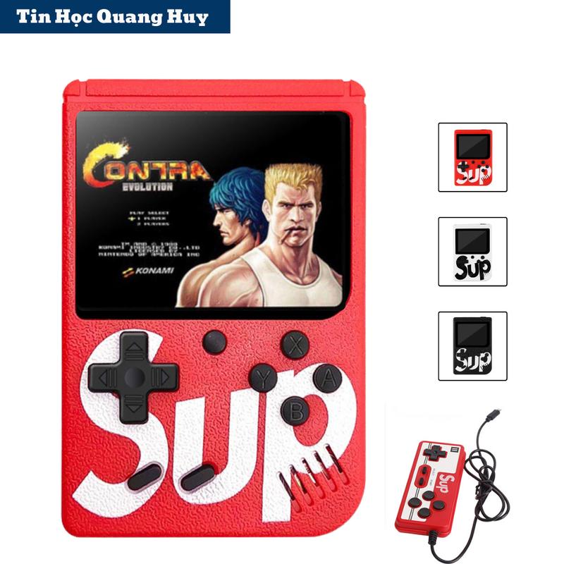 Máy Chơi Game Cầm Tay Sup 400 Cổ Điển - Bảo Hành Lỗi Sản Xuất - Tặng Kèm Pin