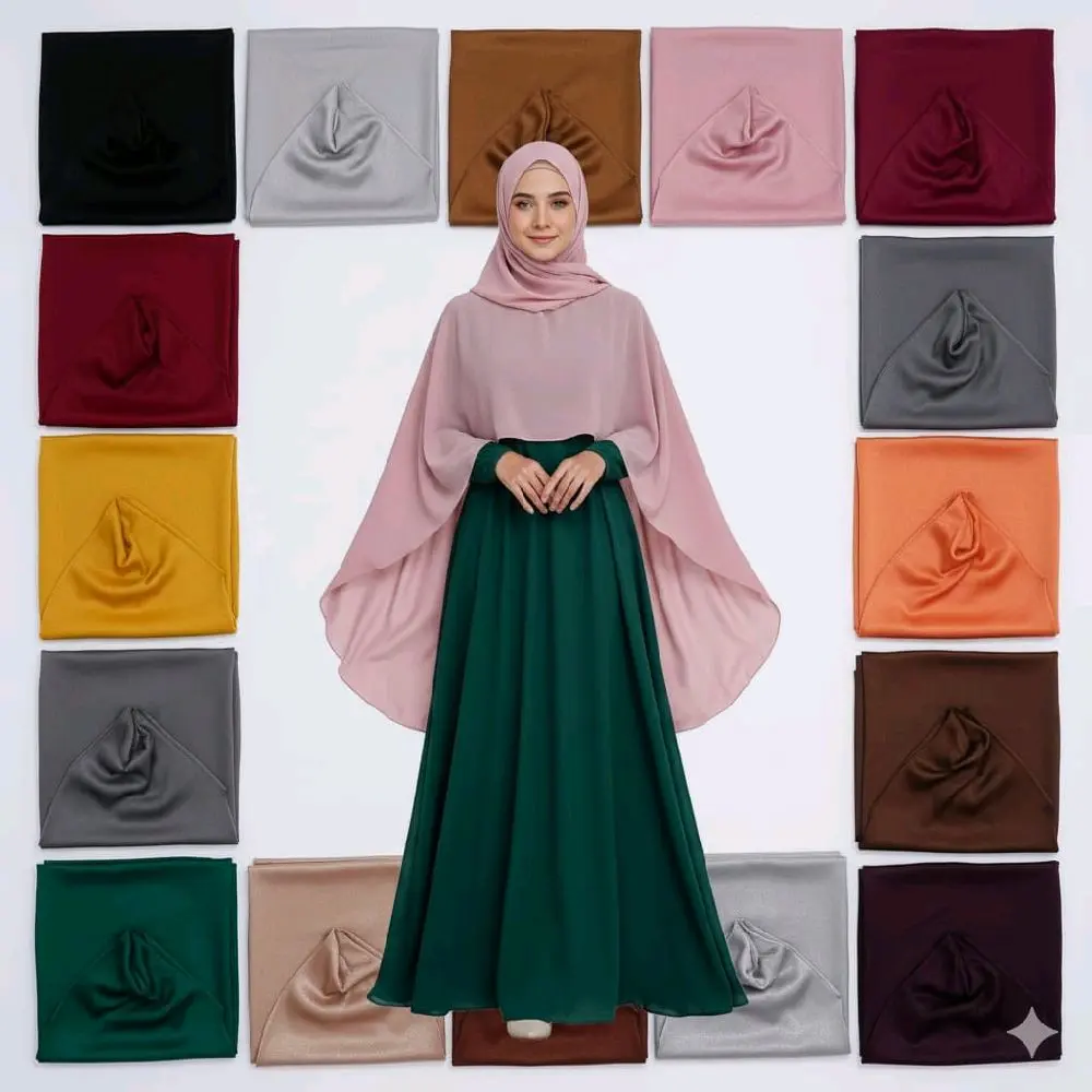 Saten velvet polos / satin velvet polos