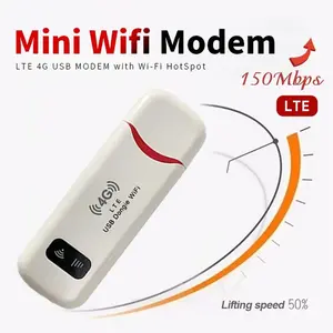 YGDS H760 Wireless Router 4G LTE Mini Modem 150Mbps Mobile Broadband WiFi 2100mAh dan Koneksi Nirkabel hingga 40m mendukung semua operator PC laptop ponsel TV dapat dihubungkan