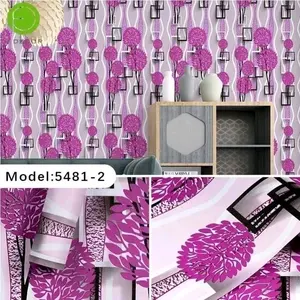 [BEST SELLER ]COD [BAYAR DI TEMPAT] WALLPAPER STICKER DINDING MOTIF BONSAI PINK COCOK UNTUK RUANG TAMU DAN KAMAR TIDUR