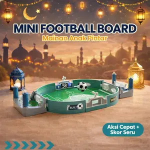 MINISTAR Mainan AnakEdukasi Motorik Tangan Mainan Strategi SepakBola Soccer Dengan 2 Tombol dan Angka UntukMengatur Score