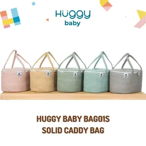 Huggy Baby BAG01S SOLID Caddy Bag | Tas Diaper Bag Organizer Perlengkapan Bayi