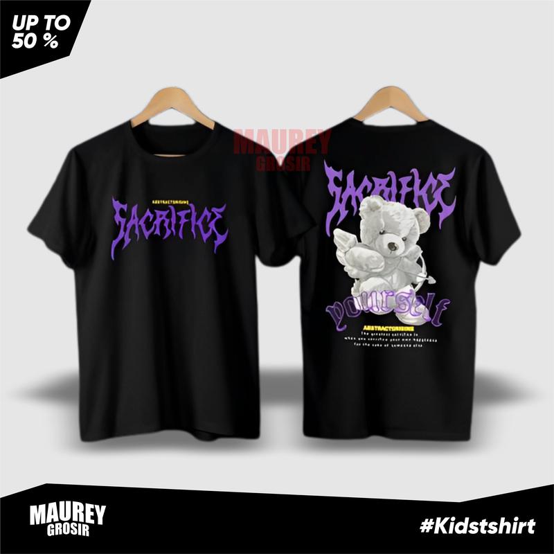 Fashion Anak-Anak Kaos Teddy Bear Usia 5-14th Terlaris Terkeren 4