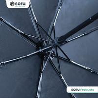 Gambar SORU - Payung Lipat Otomatis Anti UV Premium - Umbrella Automatic Foldable Sun Protection Anti Panas - Black dari Soru Indonesia Kota Bandung 5 Tokopedia