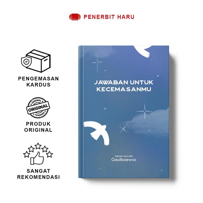 Gambar Buku Novel Jawaban Untuk Kecemasanmu Soft Cover dari Terrabookstore Kab. Ponorogo Tokopedia