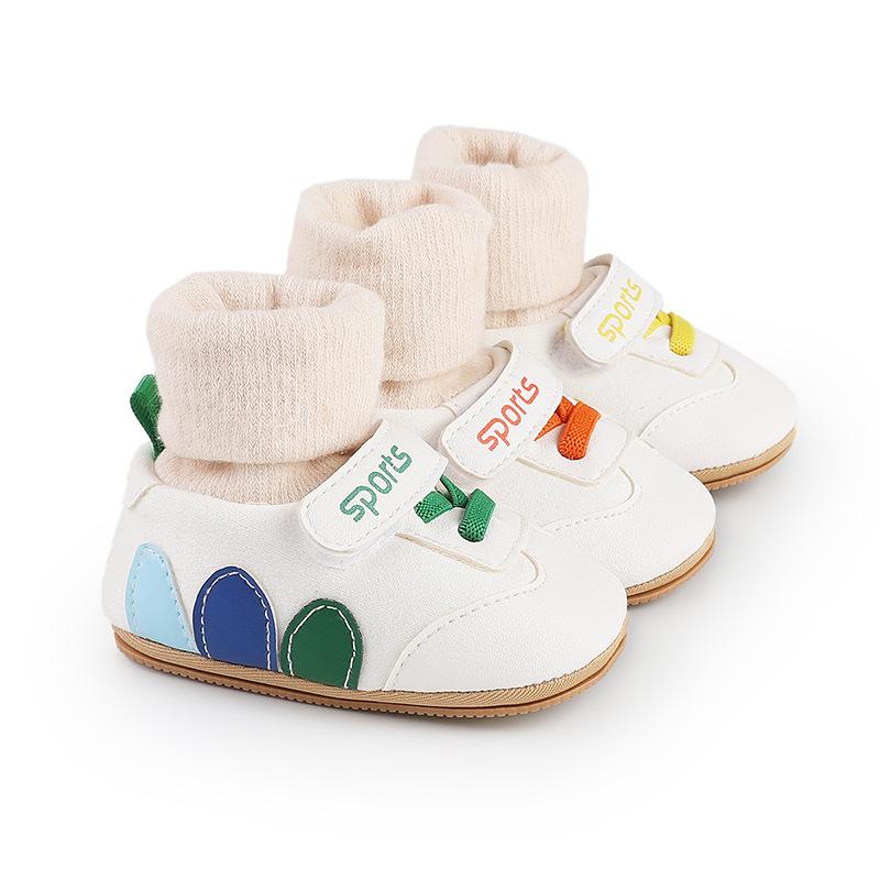 Product Introduction of Winter plush and thick cotton shoes 0-1 year old baby shoes baby shoes toddler shoes baby shoes 10
