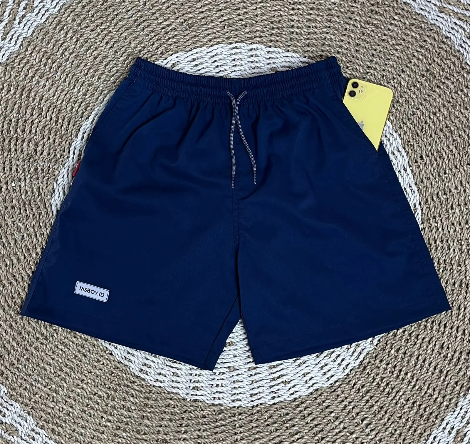 Celana pendek boardshort biru navy RISBOY celana pendek distro