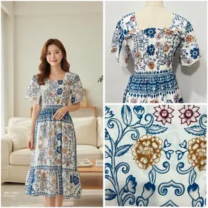 Zn Fashion Dress Natasya Wanita gaun