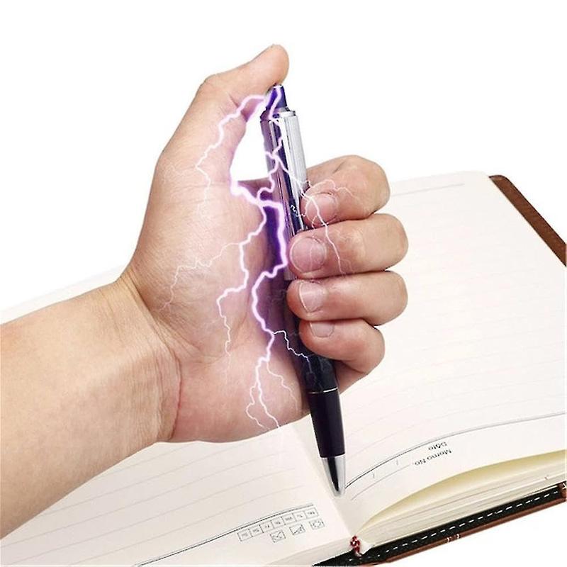 Mainan Pulpen Listrik Setrum Prank Electric Shock Pen Prank Toy Utilitas Gadget Gag Joke Lucu Prank 5