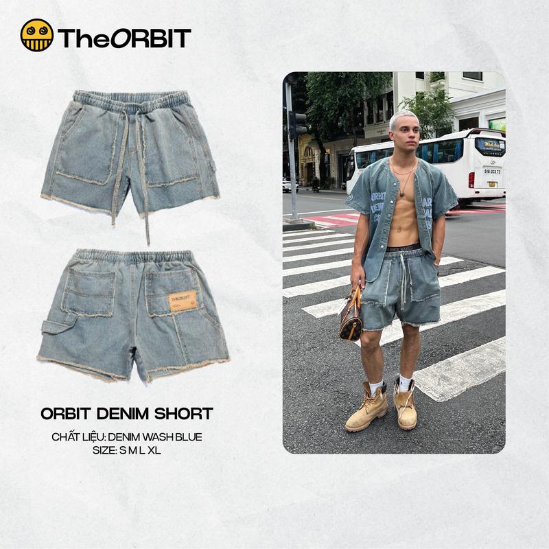 Quần Short The ORBIT - ORBIT DENIM SHORT - Local Brand Chính Hãng Top Casual