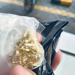 Kalung Tas Keberuntungan Giok Rasa Desain Elegan Halus Wanita Perhiasan Korea Fashion Aksesoris