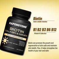 Gambar Suplemen Biotin KAPENSTEND, Peningkat Kekebalan Tubuh, Pendorong Pertumbuhan Rambut, 25000 mcg - 60 kapsul dari KAPENSTEND Suplemen Kab. Tangerang 4 Tokopedia