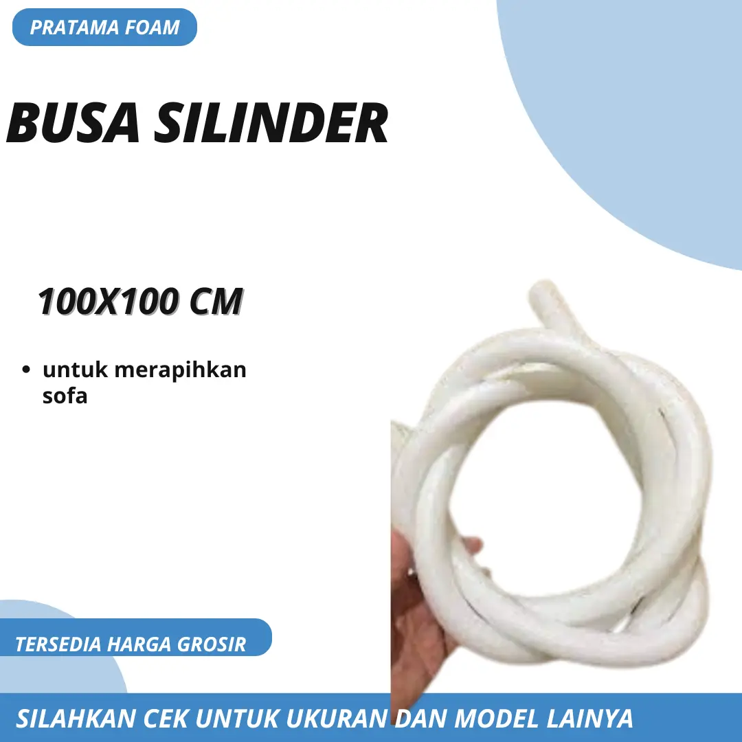 Stick foam - busa Silinder cover lekukan sofa 2 meter Kursi