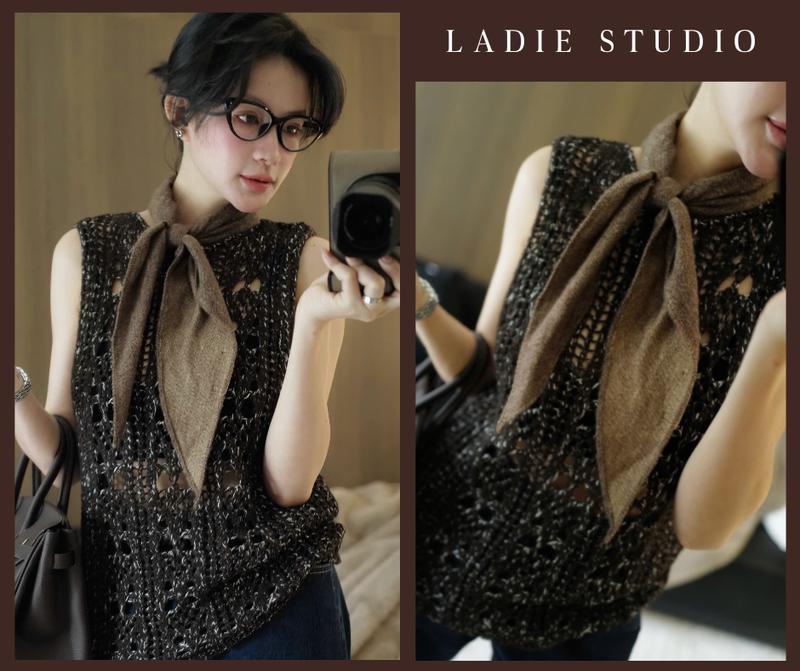 Khăn Len Lông Cừu Mềm Mịn Dễ Phối Đồ Thanh Lịch KHAN07 Ladie Studio