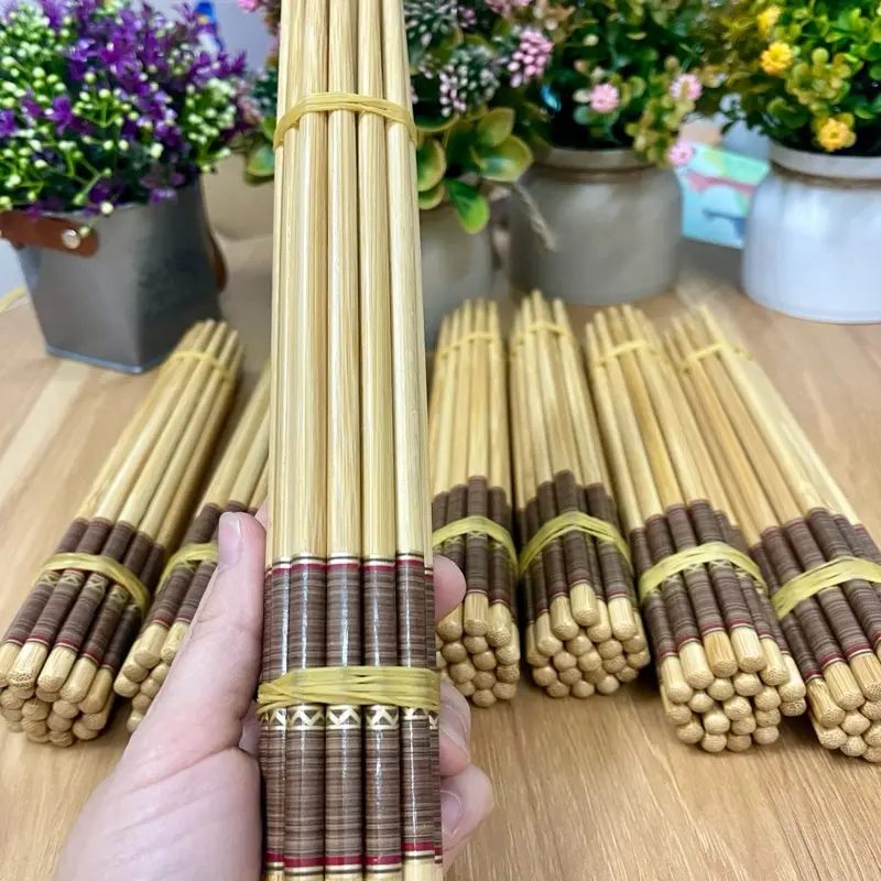 Set 10 đôi đũa tre an toàn cho bữa ăn