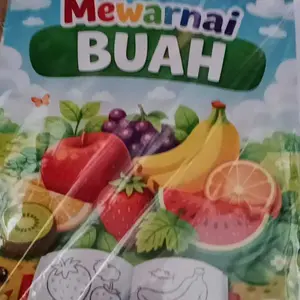 50 LEMBAR KERTAS MEWARNAI ANAK A5 BY DREAMY TERMURAH WORKSHEET MEWARNAI ANAK TERMURAH