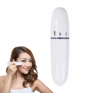 Alat Pijat Mata Face Lift and Eye Mini Massage Pen 0.5W - Mini 208 - White Facial Wajah Getar