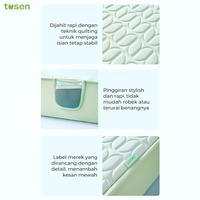 Gambar TUSEN DeepSleep Airy I Mattress Topper Cooling Sensation Memory Foam Bed Cover 90/120/160/180 - TUMT01 - 90x200 dari Tusen Cooling Dream Kab. Tangerang 3 Tokopedia
