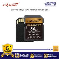 Gambar Exascend Gold Series SDXC 64GB Catalyst UHS-I 180Mbps V30 Memory Card dari Sentra Digital Kota Surabaya 3 Tokopedia
