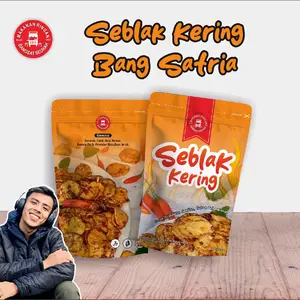 SEBLAK KERING BANGSATRIA 170 gr Organik Food Snack Pedas Manis mantap Cemilan