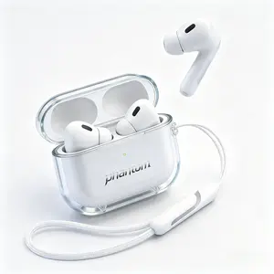 GreatWall phantom KG70 Earphone Bluetooth Terbaik 2026! Noise Cancelling, HD Voice, 30 Jam Tahan Lama, Tanpa Delay Gaming, IPX7 Anti Air, Cocok Semua HP Android & iPhone, Harga Terjangkau