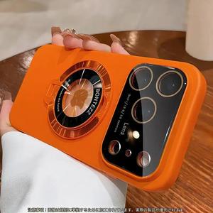 磁気ホルダー付き、17シリーズ対応の大型ウィンドウ付きスマホケース、iPhone 17 Air 16 15 14 13 12 11Pro Max対応、MagSafe対応のワイヤレス充電、レンズ保護ガラス付き、ホリデーギフト保護ケース